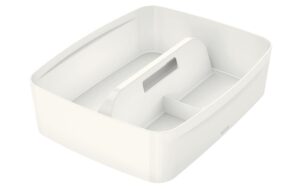 Leitz MyBox Organiser Gross mit Griff weiss , Aufbewahrungsbox