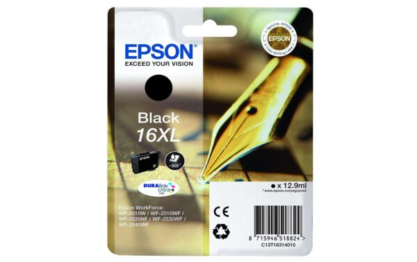 Tinte Epson C13T16314012 XL, schwarz, 500 S WorkForce WF-2010/2520/2530/25040 kaufen Schweiz | Mediatech.ch