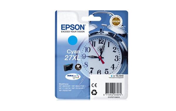 Tinte Epson C13T27124012 Nr. 27XL, cyan WF 3620/7620 1100 Seiten kaufen Schweiz | Mediatech.ch