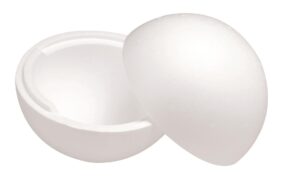 Glorex Styropor Kugel teilbar 30 cm 1 Stück