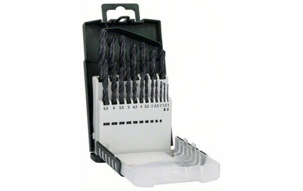 BOSCH 19tlg. Metallbohrer-Set HSS-R DIN 338