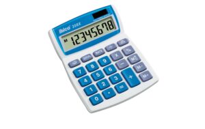 Ibico Tischrechner 208X 8-stelliges LCD-Display