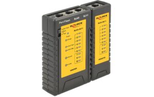 LAN-Tester für Netzwerk RJ12 & RJ45 auch für installierte Kabel bis 100m