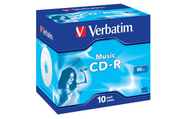 Verbatim CD-R Audio Medien 10 Pack 700MB/80Min. kaufen | Mediatech.ch