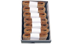 Goldina Juteband 6 cm Strängchen à 2 m, natur