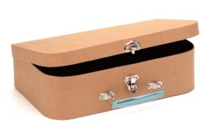 Glorex Pappe Reisekoffer 30 x 17.5 x 8 cm