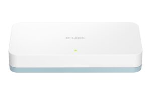 64679 - Mediatech D-Link DGS-1008D: 8Port Switch, 1Gbps Eco AutoUplink, ext. NT, lüfterlos kaufen Schweiz | Mediatech.ch