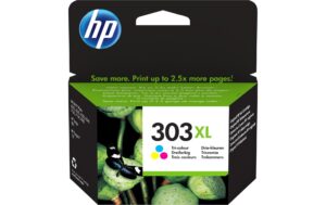 HP Tinte Nr. 303XL - Dreifarbig (T6N03AE) 10 ml, Seitenkapazität ~ 415 Seiten