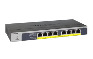 Netgear GS108PP: 8 Port Switch 8-Port Gigabit Plus Switch mit 8 PoE+ Ports kaufen Schweiz | Mediatech.ch