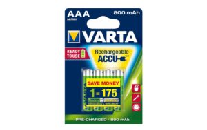 VARTA Akku AAA R2U 800mAh 4er Blister