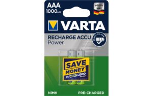 VARTA Akku AAA R2U 1000mAh 2er Blister
