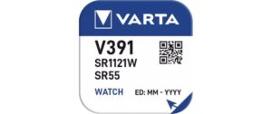 VARTA Knopfzelle Watch V391, 1.55V, 1Stk 1 Stück, Blister Verpackung, Watch Serie kaufen Schweiz | Mediatech.ch