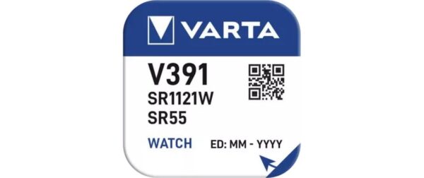 VARTA Knopfzelle Watch V391, 1.55V, 1Stk 1 Stück, Blister Verpackung, Watch Serie kaufen Schweiz | Mediatech.ch