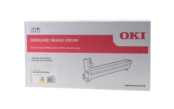 659594 - Mediatech OKI Bildtrommel 46438001, yellow zu C800 Serie, 30'000 S.