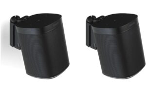 Flexson Wandhalterung für Sonos One Paar Schwarz