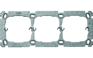 ABB Sidus / Classic Befestigungsplatte 1x3 waagrecht