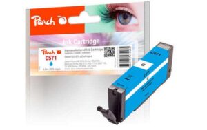 Peach Tinte Canon PGI-571 Cyan zu MG5700, 6800, 7700 Serie, 8.5ml