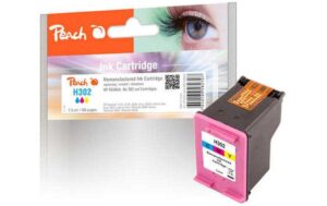Peach Tinte HP F6U65A, No 302 Color, 7.5ml, 180 Seiten