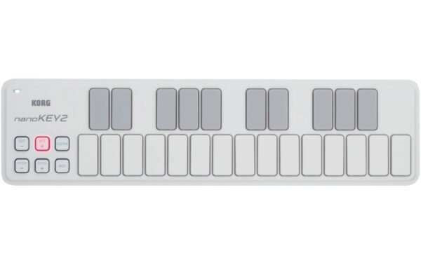 665222 - Mediatech Korg nanoKEY2, USB-Controller, 25 Tasten, weiss USB-Controller, nanoKEY2 kaufen | Mediatech.ch