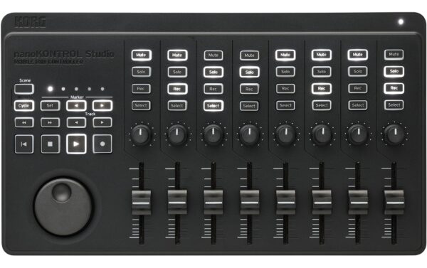665225 - Mediatech Korg nanoKONTROL Studio, schwarz USB-Controller, Bluetooth, schwarz kaufen | Mediatech.ch