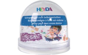 Heyda Schneekugel Acryl, Grösse 9 x 8.5cm