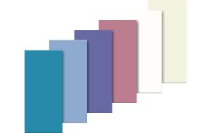 Knorr Prandell Verzierwachs Pastell 6 Wachsplatten à 175x80x0.5mm