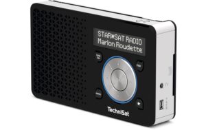 Technisat DigitRadio 1, DAB+ RAdio Schwarz/Silber, Akku bis 10h