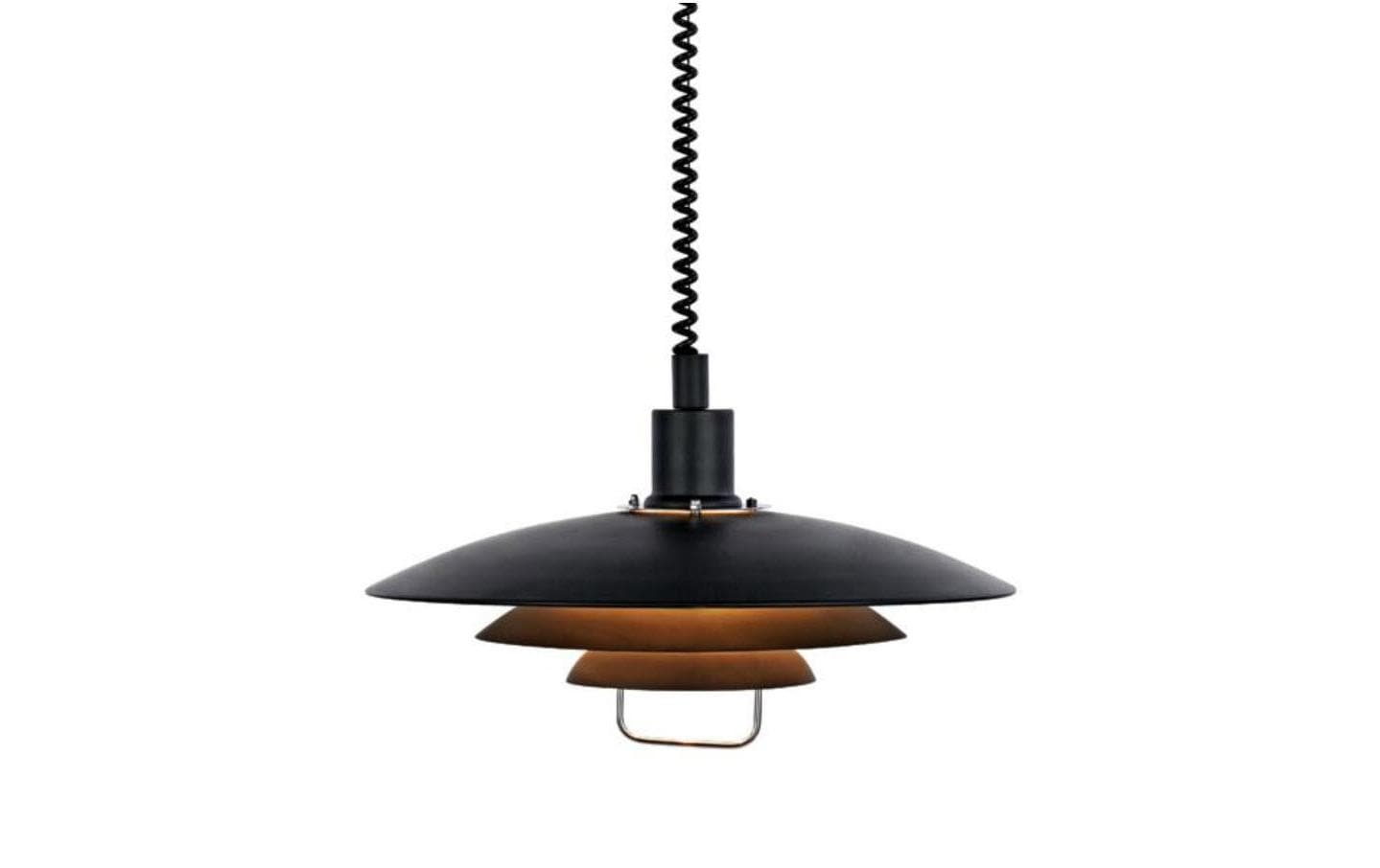 669114 - Mediatech Markslöjd MARKSLOJD Kirkenes 1L Pendelleuchte Schwarz 104540, exkl. 1x E27 60W, Dimmbar kaufen | Mediatech.ch