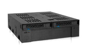 ICY DOCK Backplane 3.5/2.5 MB322SP-B Metall-Backplane 2HE, für 3-in-2 SATA-HDD