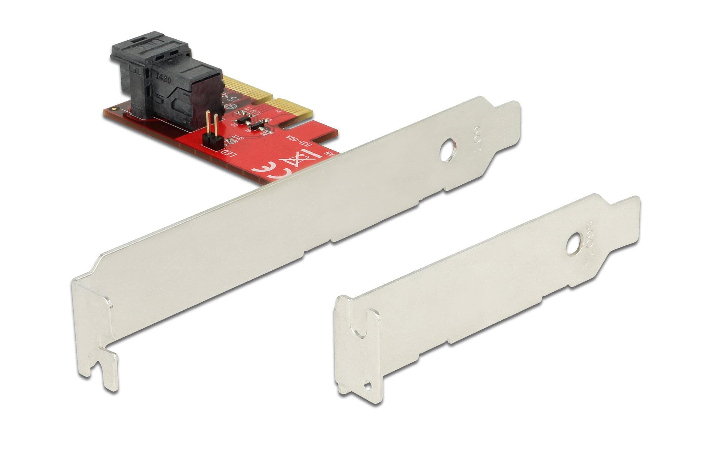 DeLock PCI-Express-x4 Kontroller U.2 SFF-8643 PCI-Express NVMe, FH und LP kaufen Schweiz | Mediatech.ch