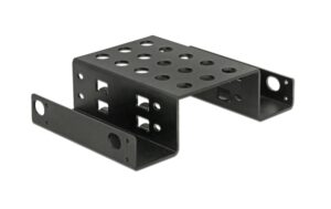 Delock HDD Einbausatz, 2.5 HDD in 5.25 schwarz, 2x 2.5 HDD/SSD in 5.25 Schacht kaufen Schweiz | Mediatech.ch