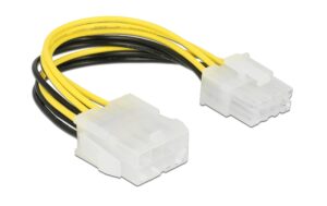 Delock Stromversorgungskabel 8 Pin EPS Verlängerungskabel, 15cm kaufen Schweiz | Mediatech.ch