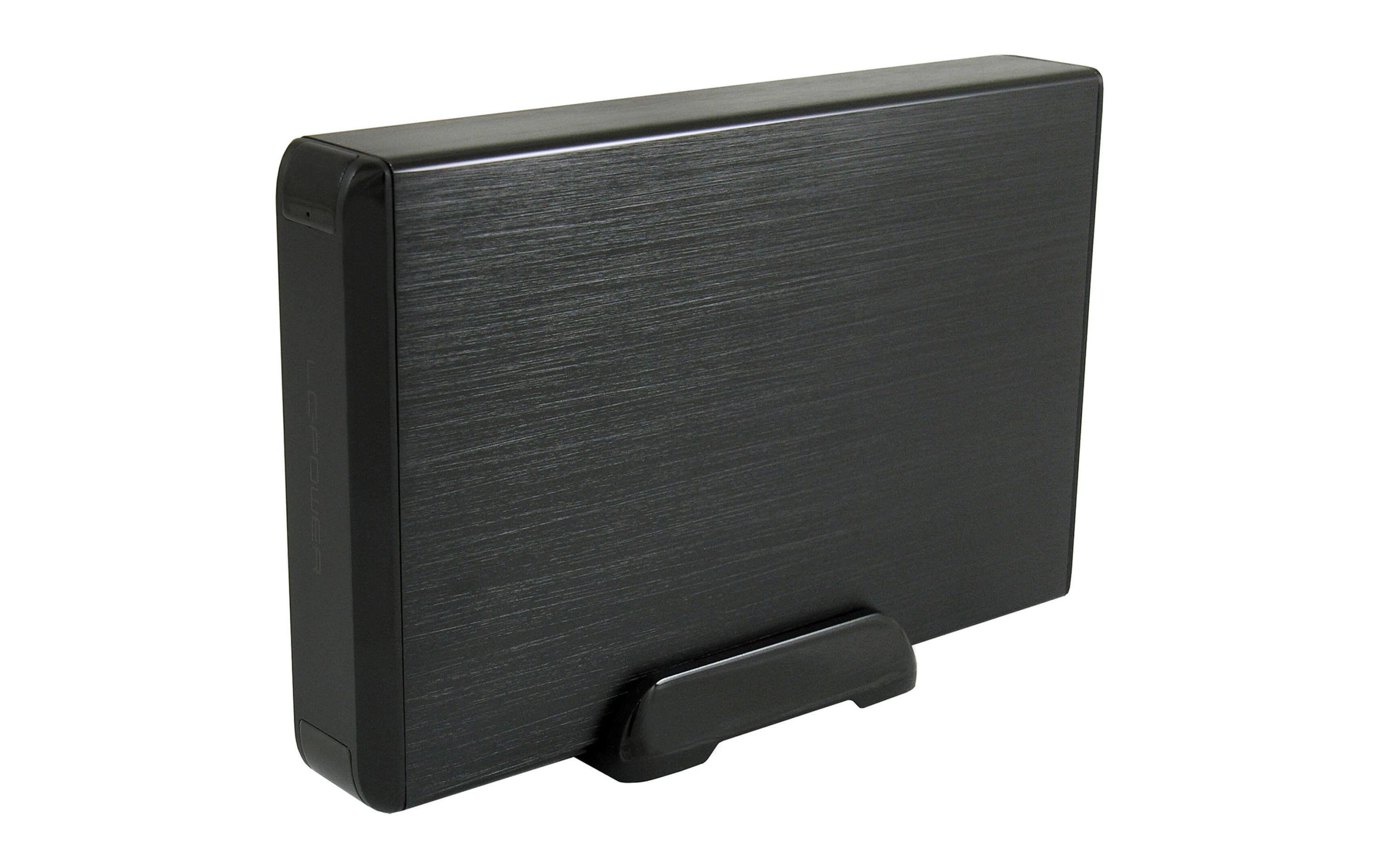 LC-Power ext. 3.5 Gehäuse LC-35U3-HYDRA schwarz, USB3.0, für SATA HDD kaufen Schweiz | Mediatech.ch