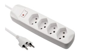 679466 - Mediatech F.power Steckdosenleiste 4xT13 1.5m ws 230V, H05VV-F 3G1.00, MS, weiss (5/25)