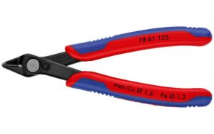 Knipex Electronic Super Knips brüniert 125 mm Glasfaserkabel geeignet kaufen | Mediatech.ch