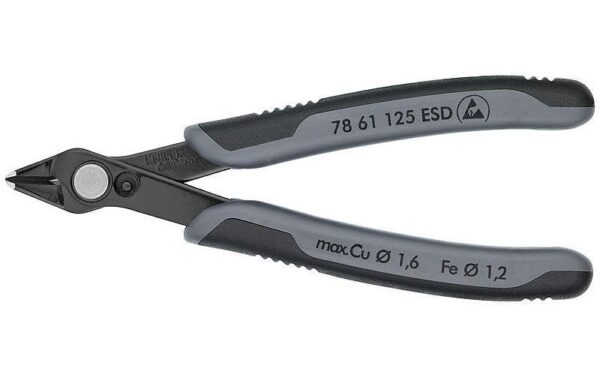 Knipex Electronic Super Knips ESD 125 mm Glasfaserkabel geeignet kaufen | Mediatech.ch