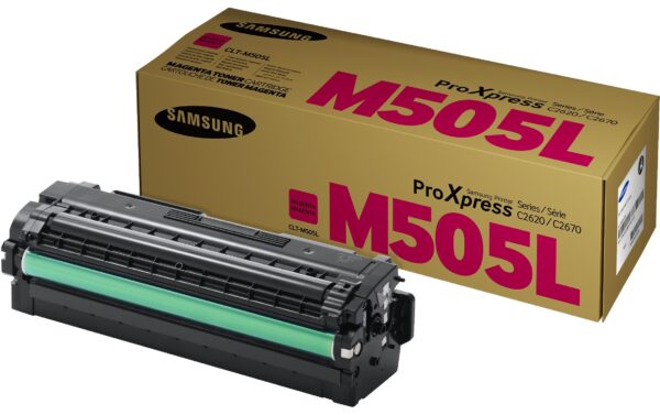 Samsung HP Toner CLT-M505L Magenta SU302A 3500 Seiten @5% Deckung kaufen Schweiz | Mediatech.ch