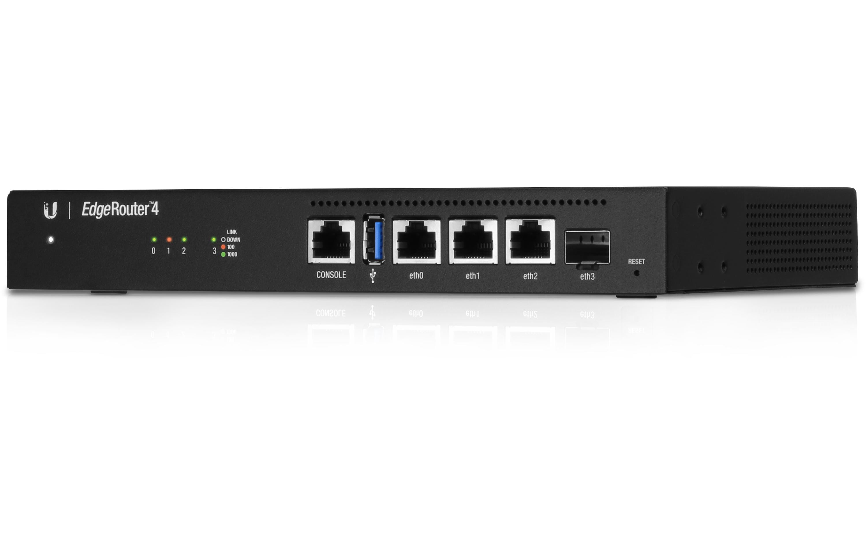Ubiquiti EdgeRouter-4: 4 Port Router 1Ghz Quadcore, 4x1Gbps, SFP, USB, Konsole kaufen Schweiz | Mediatech.ch