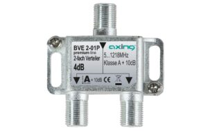 Axing BVE 2-01P 2-fach Verteiler, 51218 MHz, Bauform 01