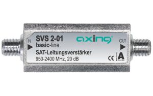 Axing SVS 2-01 SAT-Verstärker, 9502400 MHz, 20 dB