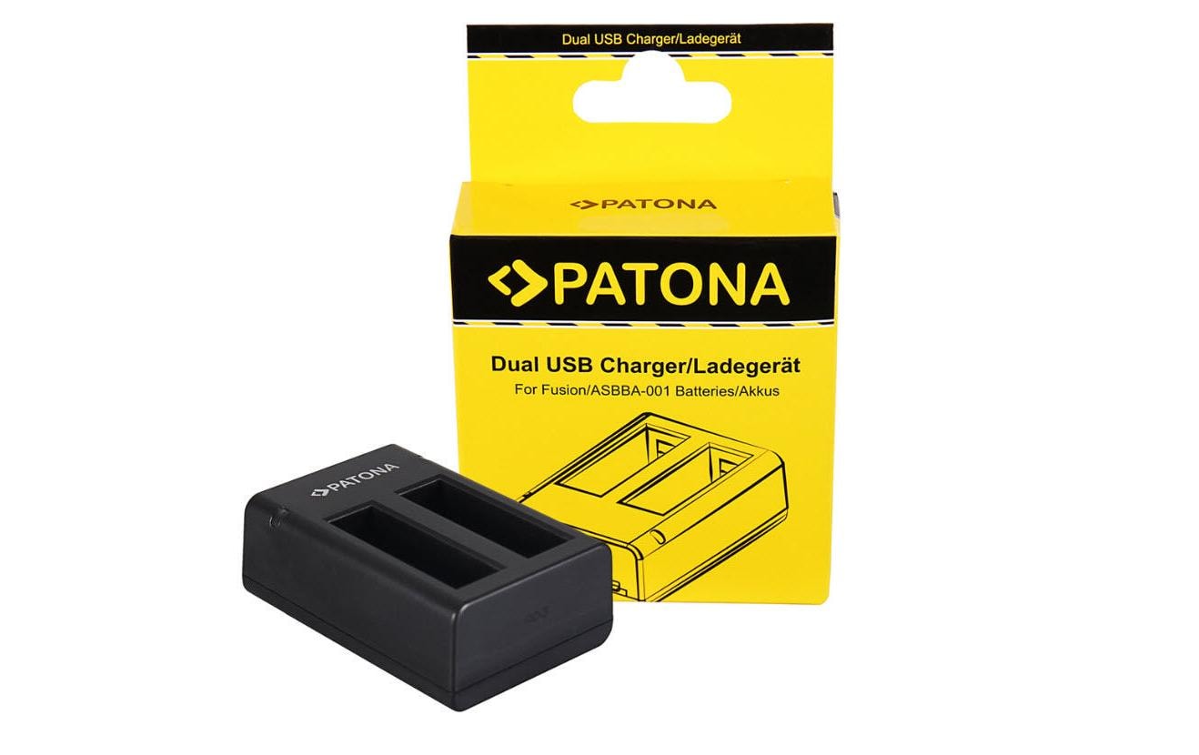 PATONA Dual Ladegerät GoPro Fusion, 4.4V inkl. Micro USB-Kabel kaufen Schweiz | Mediatech.ch