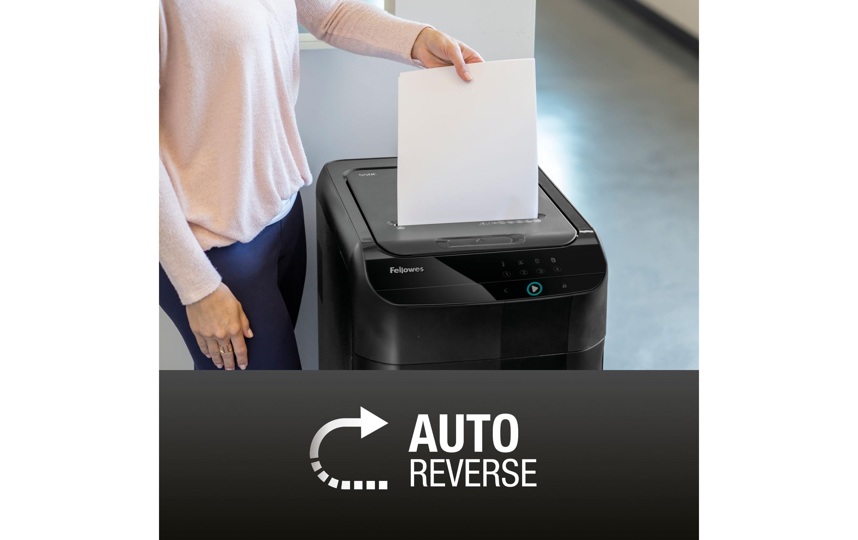 709637_7 - Mediatech Fellowes Aktenvernichter AutoMax 550C 5+ Nutzer, bis 550 Blatt