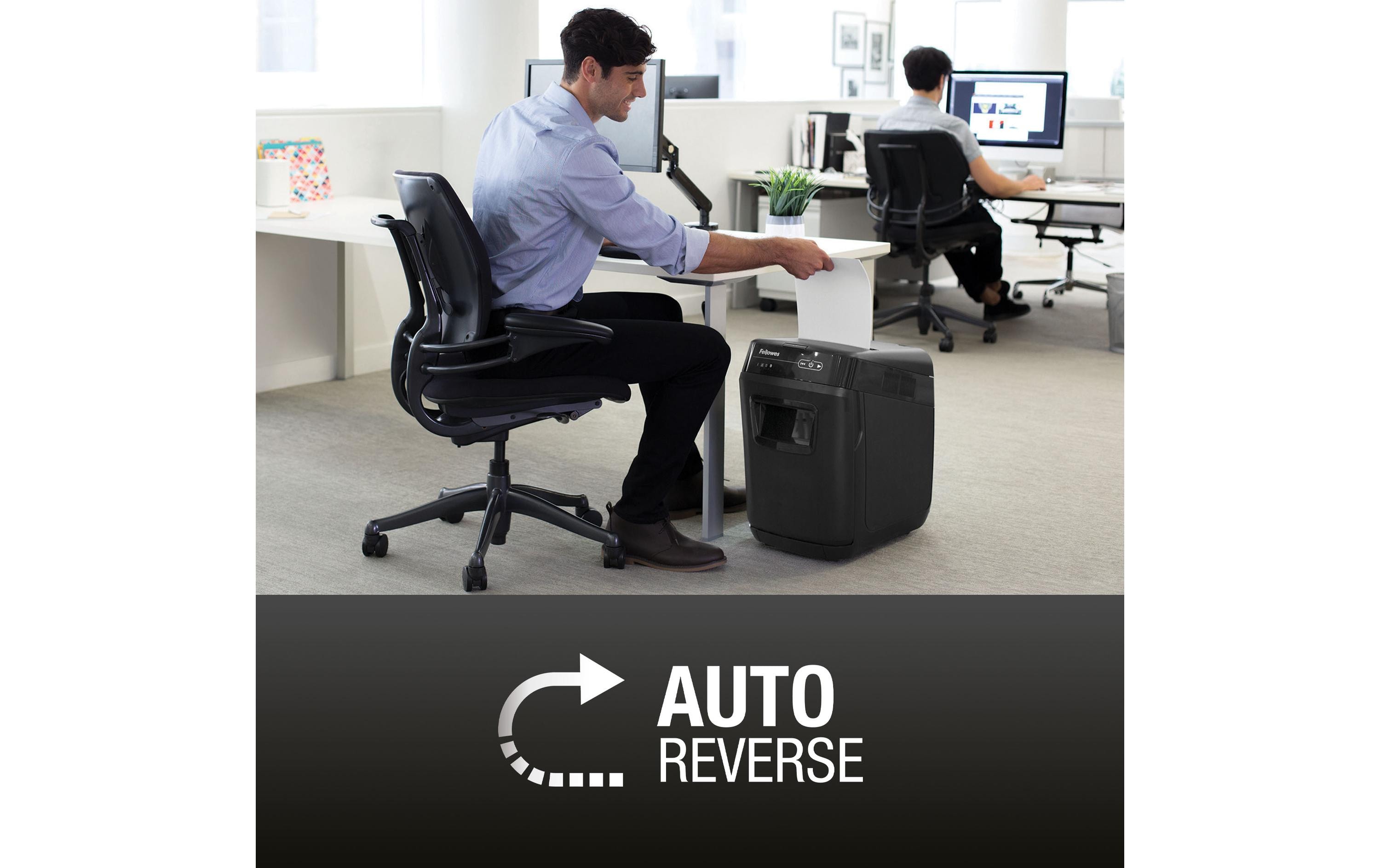 709648_7 - Mediatech Fellowes Aktenvernichter AutoMax 200M 1-3 Nutzer, bis 200 Blatt