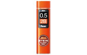 Pentel Druckbleistift-Minen Ain Stein 0.5mm 2B, 40 Minen pro Dose