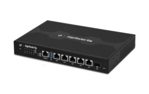 Ubiquiti EdgeRouter-6P: 6 Port PoE Router 5x LAN, 1xSFP, 1x RJ-45 Console
