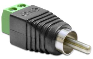 Delock Terminalblock Chinch Stecker 2 Pin Terminalblock, Pitch 5.0mm kaufen Schweiz | Mediatech.ch