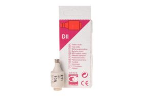 721974 - Mediatech Elektromaterial Sicherungseinsätze DT II 10A träge, 5 Stück kaufen | Mediatech.ch