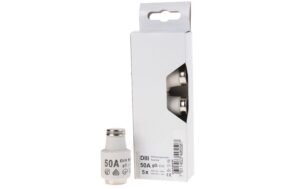 Elektromaterial Sicherungseinsätze DT III 50A träge, 5 Stück kaufen | Mediatech.ch