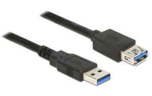Delock USB3.0 Verlängerungskabel, 50cm, A-A für USB3.0 Geräte, bis 5Gbps kaufen | Mediatech.ch