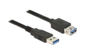 Delock USB3.0 Verlängerungskabel, 3m, A-A für USB3.0 Geräte, bis 5Gbps kaufen | Mediatech.ch